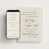 "Old Fashioned" - Wedding Website in Night by Ani Somi - Match Your Stationery