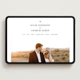 "traditional love story" - Wedding Website in Black Tie by Phrosné Barwood - Desktop Design
