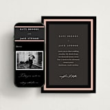 "Elance" - Wedding Website in Onyx by Eric Clegg - Match Your Stationery