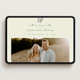 "The Pairfect" - Wedding Website in Waterlily by Helena Vitto - Desktop Design