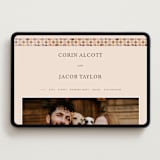 "prairie patchwork quilt" - Wedding Website in Autumn by Jessica Yeo - Desktop Design