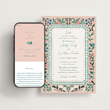 "Le Jardin" - Wedding Website in Petal by Elly - Match Your Stationery