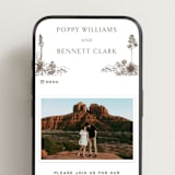 "Rancho" - Wedding Website in Pecan by Megan Davis - Mobile Layout