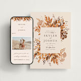 "Wedding in Aspen" - Wedding Website in Rust by Chris Griffith - Match Your Stationery