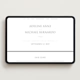 "Au Jardin" - Wedding Website in Opal by Rochelle Renee - Desktop Design