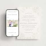 "Au Jardin" - Wedding Website in Opal by Rochelle Renee - Match Your Stationery