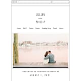"Between the Lines" - Wedding Website in Blazer by Fine and Dandy Paperie - Guest Management