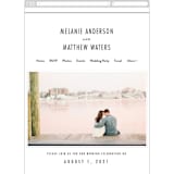 "Between the Lines" - Wedding Website in Blazer by Fine and Dandy Paperie - Mobile Layout