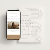 "bonseki" - Wedding Website in Matte Gold by Alaina Cherup - Match Your Stationery