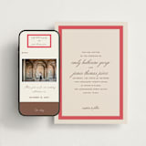 "Montauk" - Wedding Website in Berry by Megan Davis - Match Your Stationery