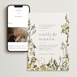 "We Walk Together" - Wedding Website in Evergreen by Petra Kern - Match Your Stationery