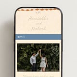 "Pure Magic" - Wedding Website in Magic by Sumak Studio - Mobile Layout