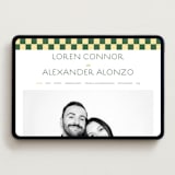 "grid" - Wedding Website in Citrus by Angela Quan - Desktop Design