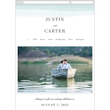 "Old Post Road" - Wedding Website in Sea Salt by Jennifer Wick - Guest Management