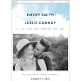 "misty forest" - Wedding Website in Navy by Ariel Rutland - Guest Management