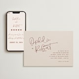 "Millennial" - Wedding Website in Rose by Hooray Creative - Match Your Stationery