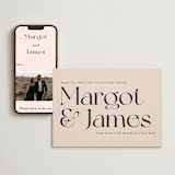 "SoHo" - Wedding Website in Blush by Hudson meet Rose - Match Your Stationery