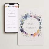 "Cheerful Bouquet" - Wedding Website in Chardonnay by Lori Wemple - Match Your Stationery