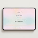 "marshmallow" - Wedding Website in Sunrise by Petra Kern - Desktop Design