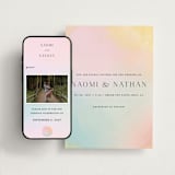 "marshmallow" - Wedding Website in Sunrise by Petra Kern - Match Your Stationery
