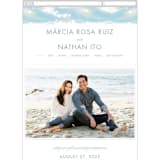 "Glisten" - Wedding Website in Rose Quartz by Sam Dubeau - Mobile Layout
