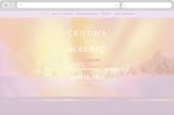 "Amanecer" - Wedding Website in Dawn by Tamara Hilje - Desktop Design