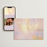"Amanecer" - Wedding Website in Dawn by Tamara Hilje - Match Your Stationery