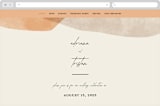 "leaf contour" - Wedding Website in Natural by Susan Zinader - Desktop Design