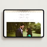 "Gilded Henna" - Wedding Website in Lily by Mansi Verma - Desktop Design