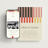 "Quilted Grid" - Wedding Website in Petal by Morgan Kendall - Match Your Stationery