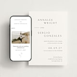 "Rhythmic" - Wedding Website in Simply White by Jennifer Postorino - Match Your Stationery