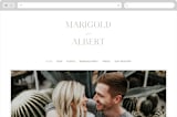 "botanica" - Wedding Website in Jungle by Morgan Kendall - Desktop Design