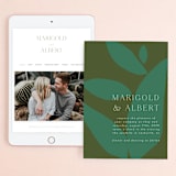 "botanica" - Wedding Website in Jungle by Morgan Kendall - Match Your Stationery