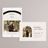 "view to behold" - Wedding Website in Onyx by letterfix - Match Your Stationery