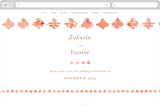 "Moroccan Jewel" - Wedding Website in Sepia Sunset by Zhay Smith - Desktop Design