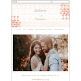 "Moroccan Jewel" - Wedding Website in Sepia Sunset by Zhay Smith - Mobile Layout