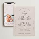 "Coco" - Wedding Website in Linen by Carly Reed Walker - Match Your Stationery