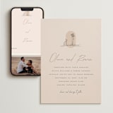 "Sunset Beach" - Wedding Website in Sand by Owl and Toad - Match Your Stationery