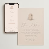 "Sunset Beach" - Wedding Website in Sand by Owl and Toad - Match Your Stationery