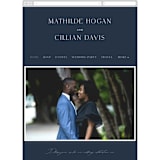 "Georgetown" - Wedding Website in Oxford by Stacey Meacham - Mobile Layout