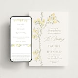 "butter blossoms" - Wedding Website in Sun by Phrosné Barwood - Match Your Stationery