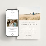 "Picturesque" - Wedding Website in Linen by Christie Garcia - Match Your Stationery