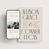 "All Type" - Wedding Website in Daydream by Pixel and Hank - Match Your Stationery