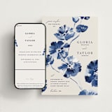 "Poppies" - Wedding Website in Klein by Pati Cascino - Match Your Stationery