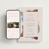 "Deconstruct" - Wedding Website in Coastal by Pixel and Hank - Match Your Stationery