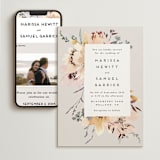"Sonnet" - Wedding Website in Almond by Petra Kern - Match Your Stationery