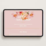 "July Garden" - Wedding Website in Petal by Olivia Kanaley Inman - Desktop Design