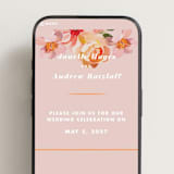 "July Garden" - Wedding Website in Petal by Olivia Kanaley Inman - Mobile Layout