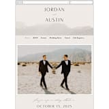 "ridge" - Wedding Website in Natural by Kate Ahn - Mobile Layout