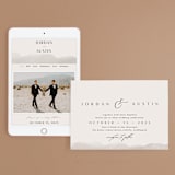 "ridge" - Wedding Website in Natural by Kate Ahn - Match Your Stationery
